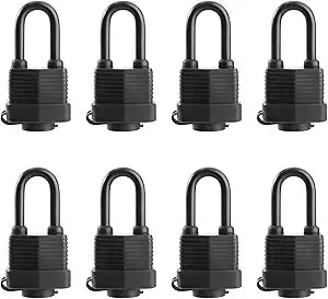 Waterproof Padlocks Keyed Alike for Outdoor Use - Heavy Duty