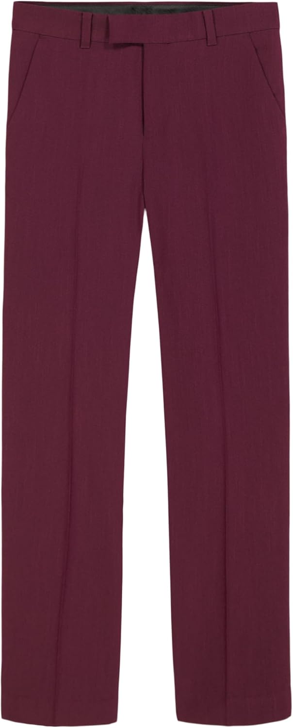 Calvin Klein Boys' Flat Suit Dress Pant for Stylish Comfort