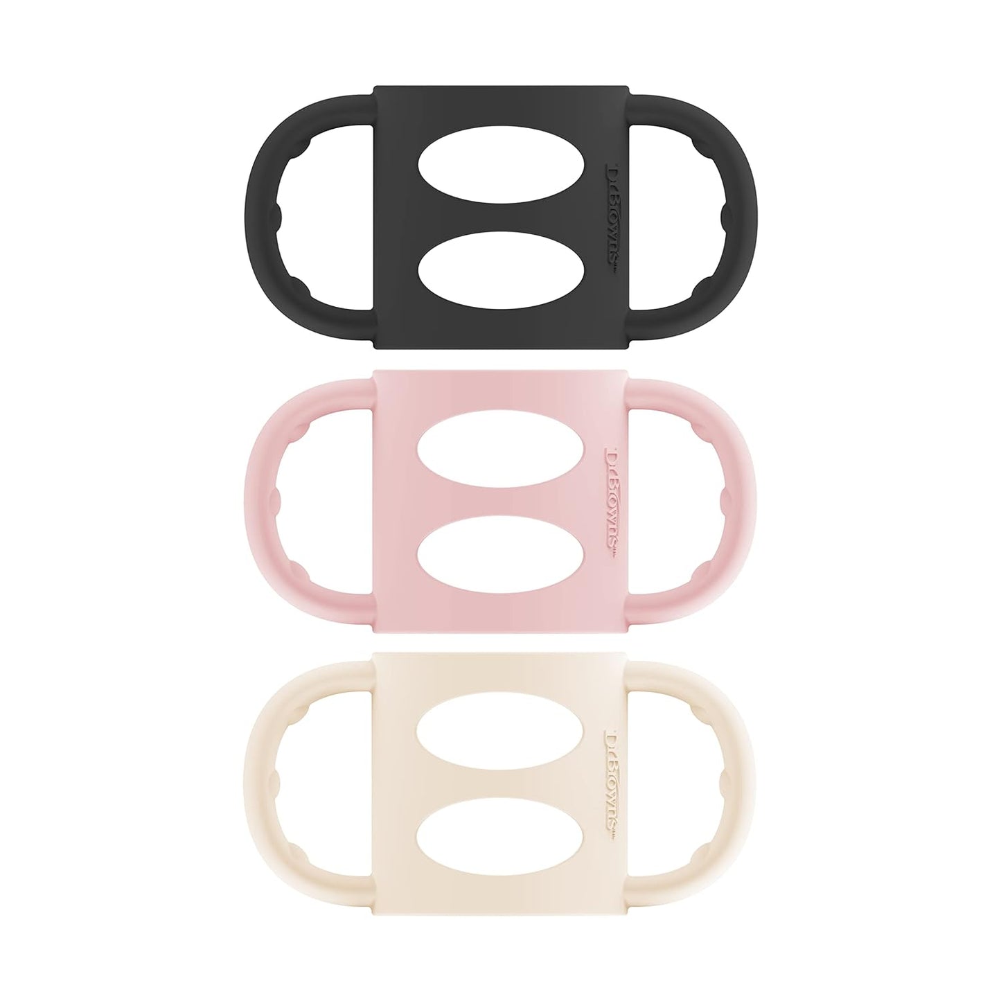 Easy Grip: Dr. Brown's Baby Bottle Handles 3 Pack