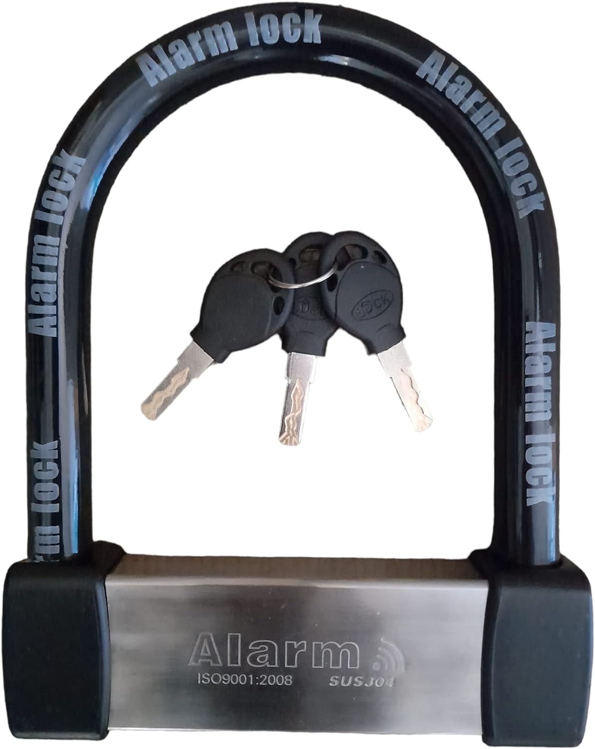 Heavy Duty Anti Theft Alarm U Lock for E-Bikes and Scooters