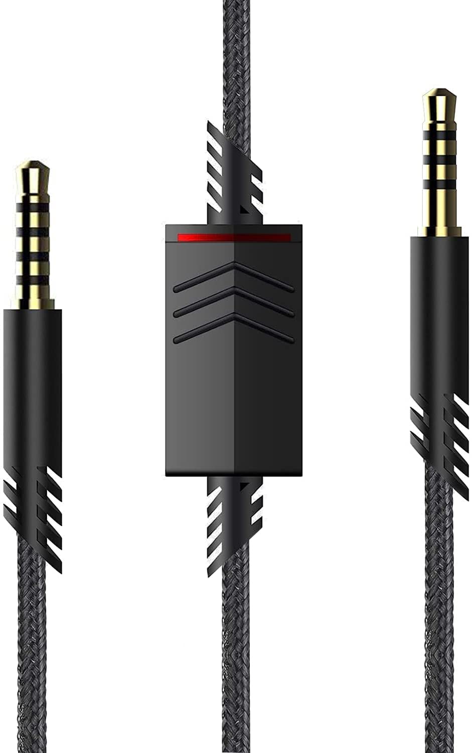 LecLooc A40 Inline Mute Cable for Gaming Headsets