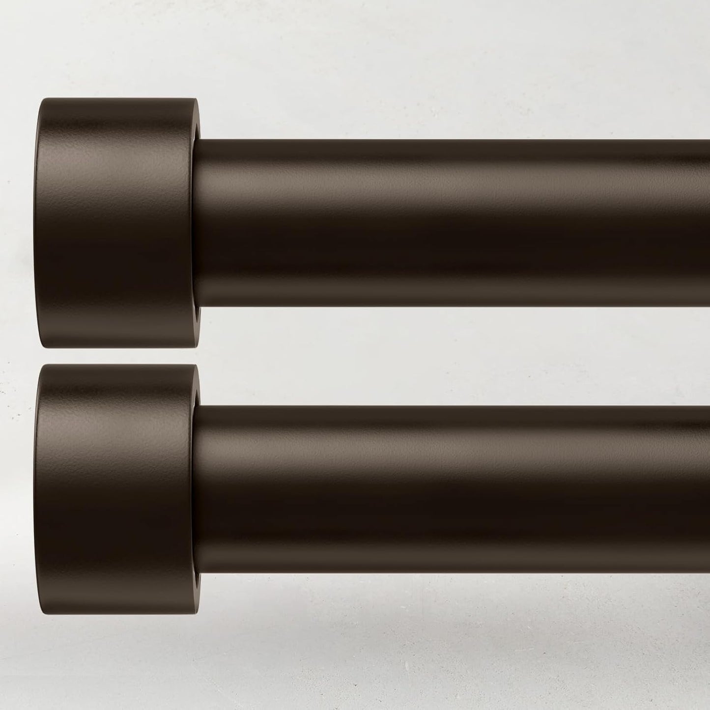 Adjustable Heavy Duty Curtain Rods Set for Windows 28 to 48 Inch