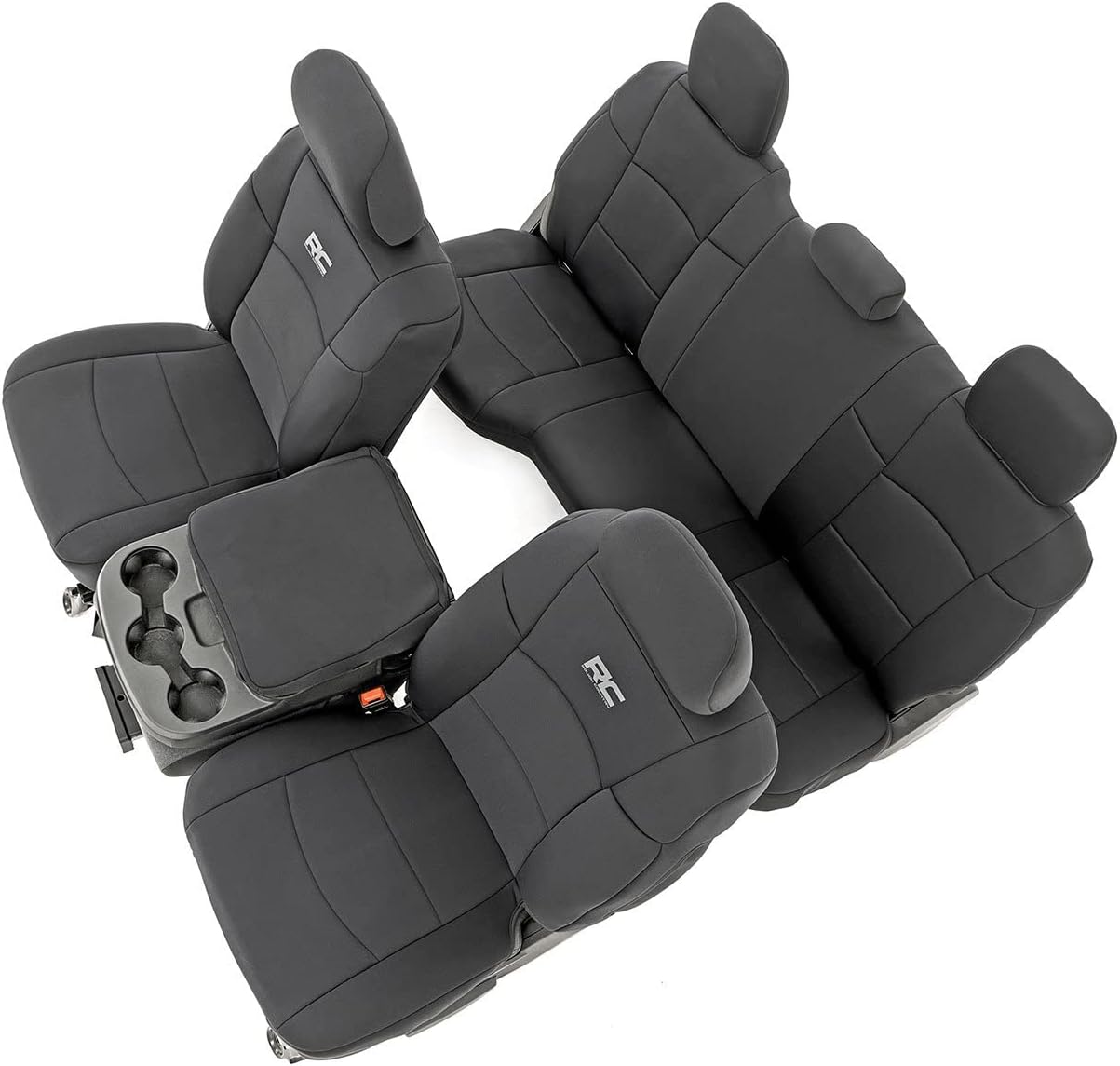 Rough Country Neoprene Seat Covers for Dodge Ram 2019-2024