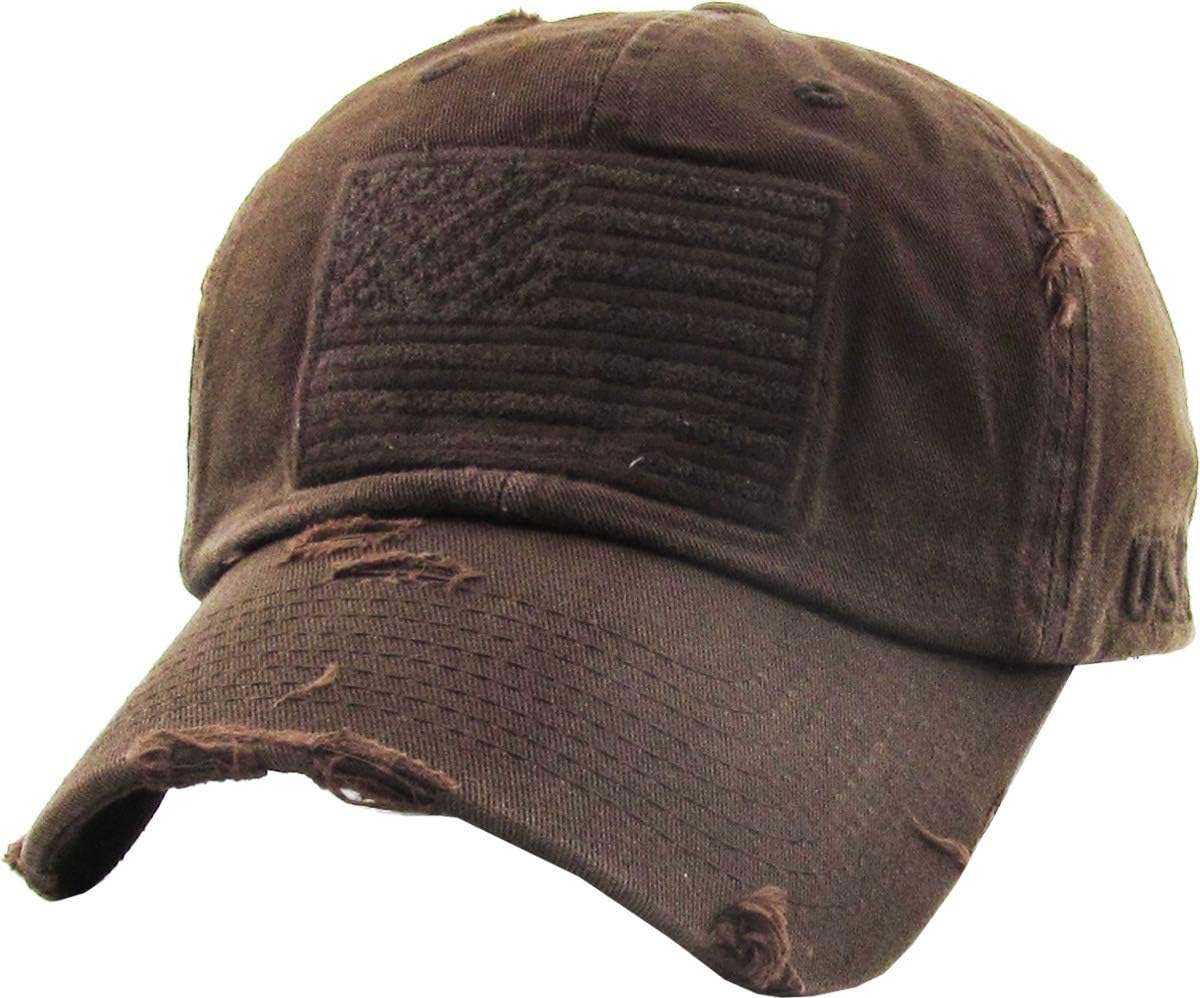 USA Fishing Mesh Ballcap - KBETHOS Flag Patch
