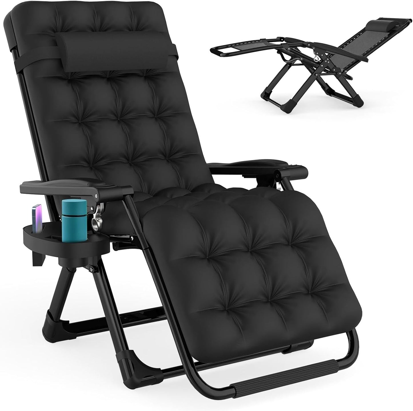 ZENPETIO Zero Gravity Chair for Ultimate Relaxation Anywhere