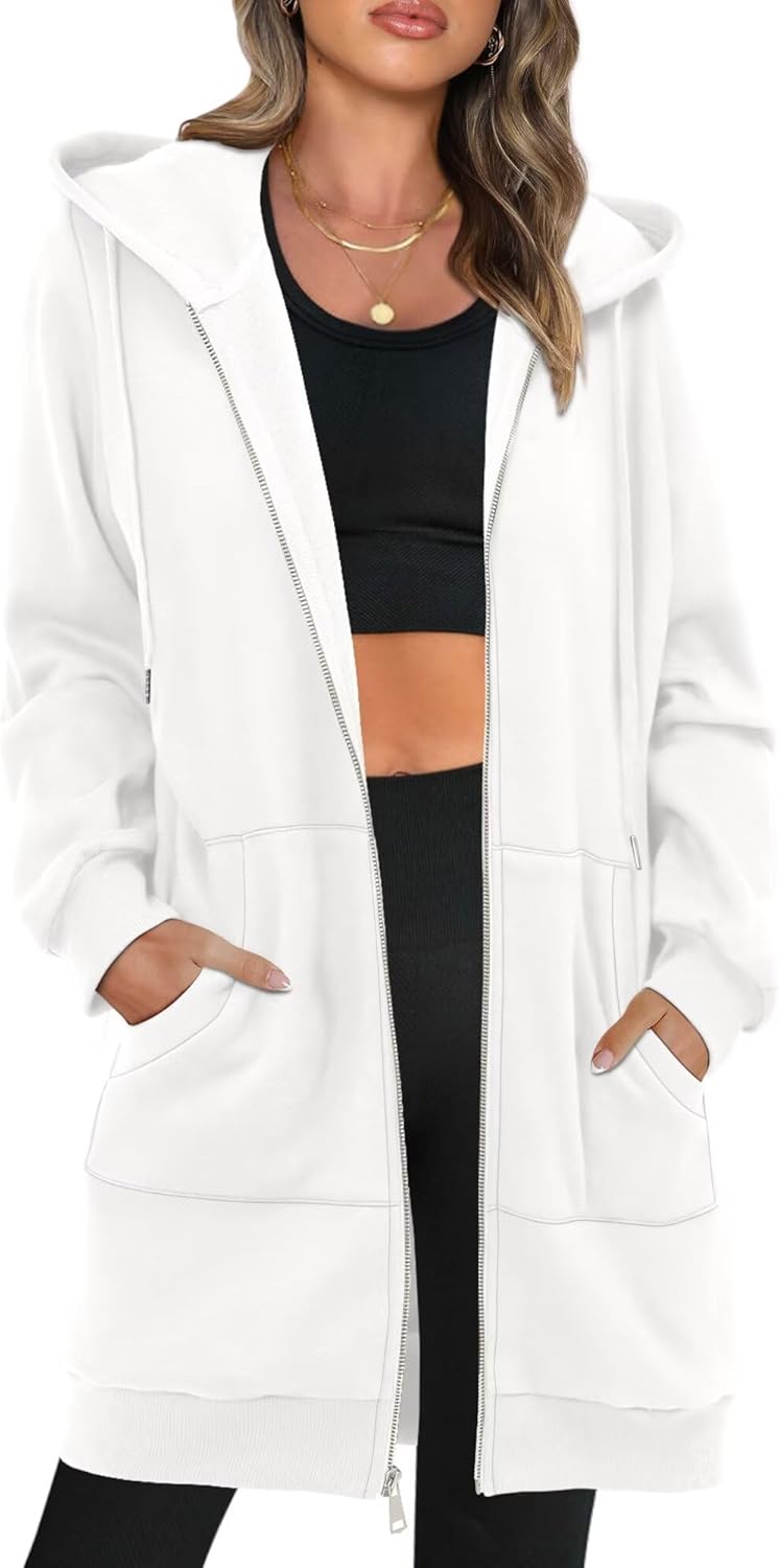 StunShow Women's Zip Up Hoodies for Casual Fall Style