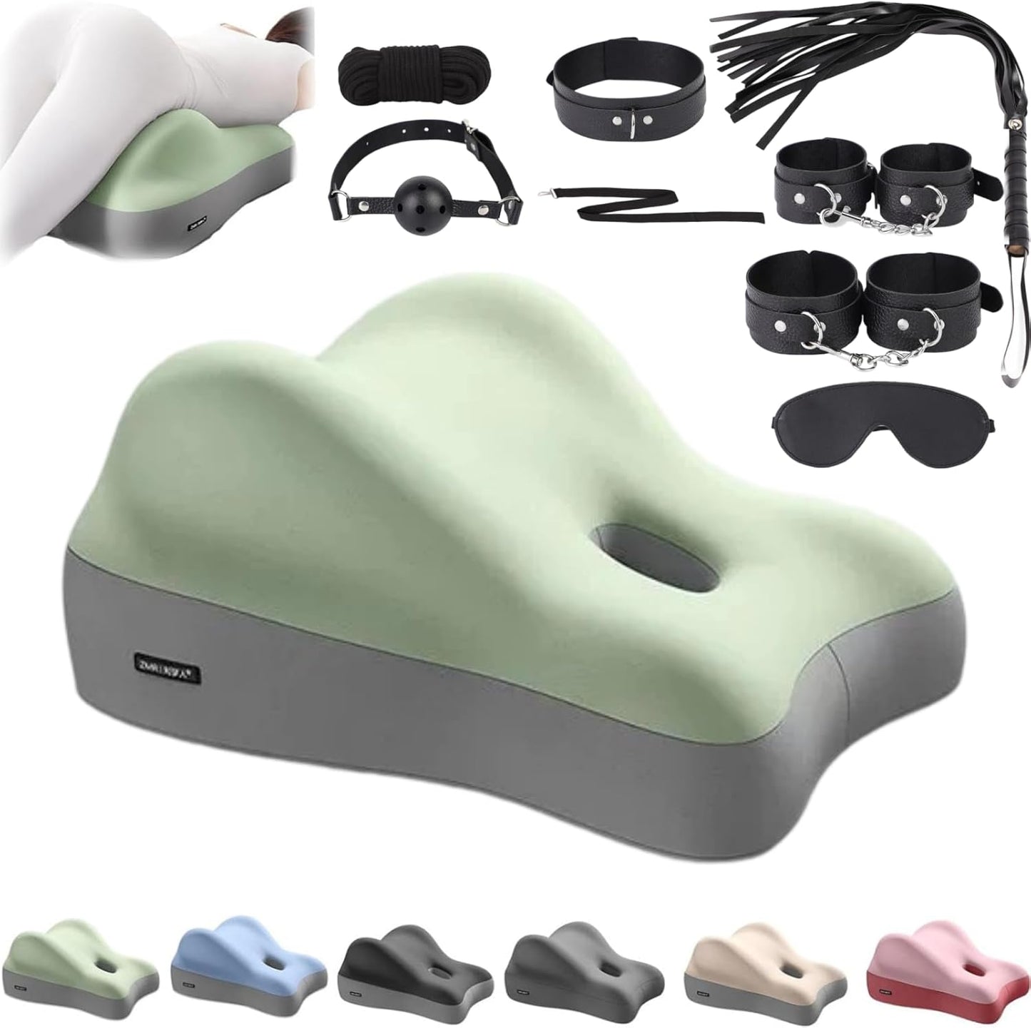 Instantly Perfect Position Pillow for Couples with Ergonomic Support