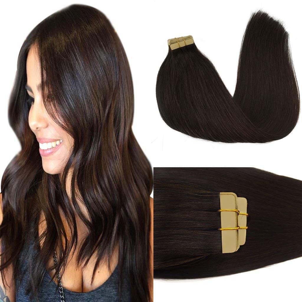 GOO GOO Tape in Hair Extensions for Natural Look and Volume