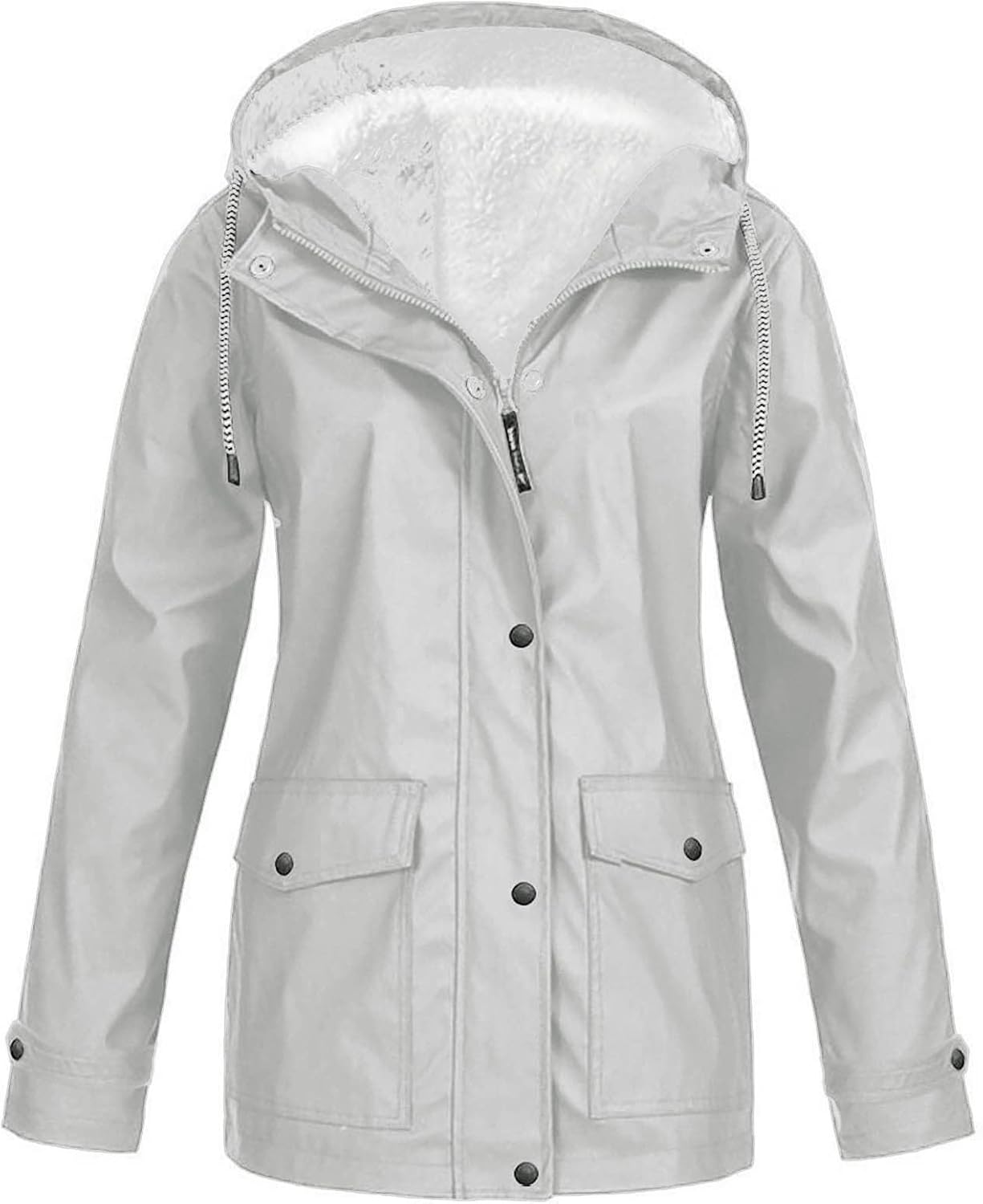 Cozy Up: Lastesso Women's Sherpa Fleece Hooded Coat