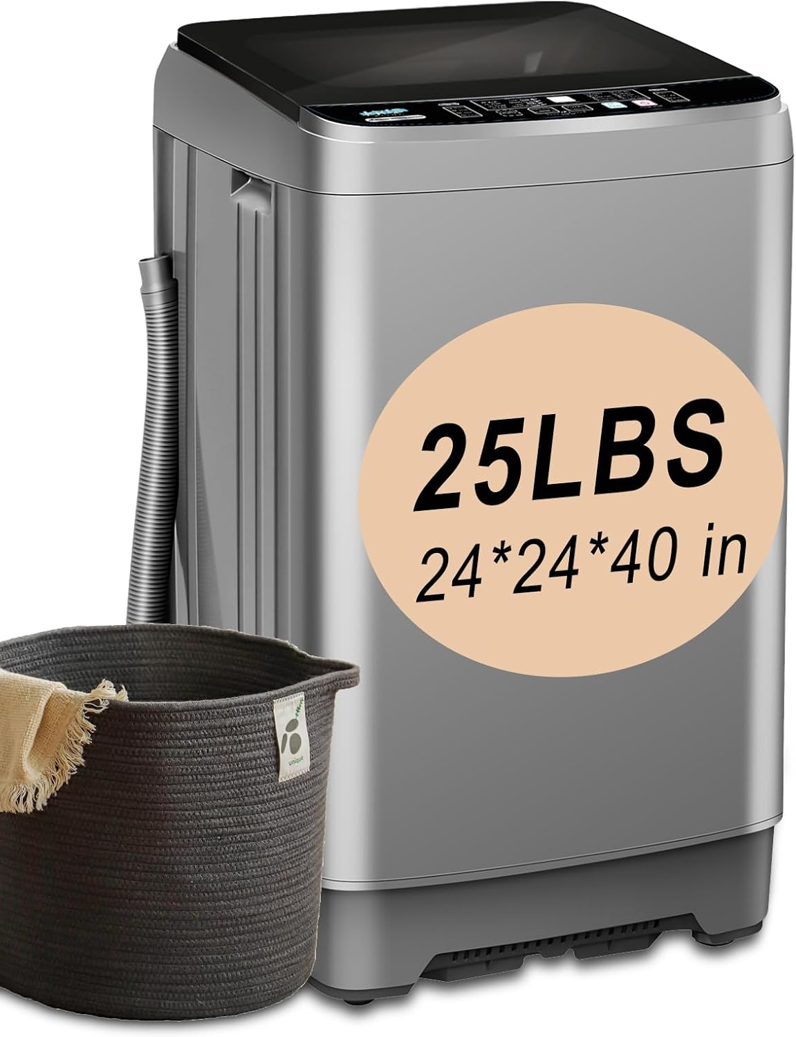 Full-Automatic Portable Washing Machine for Compact Living