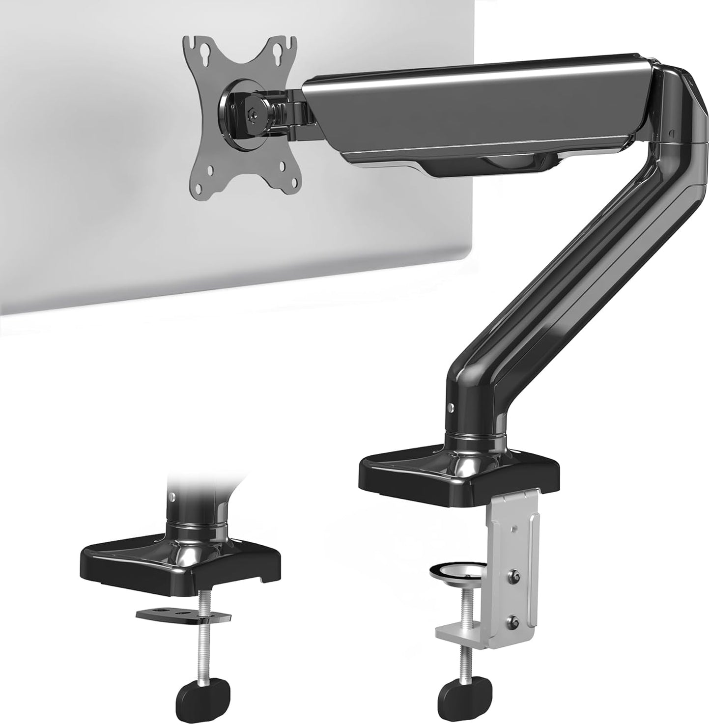 VIVO Height Adjustable Monitor Arm Stand - Ergonomic Solution!