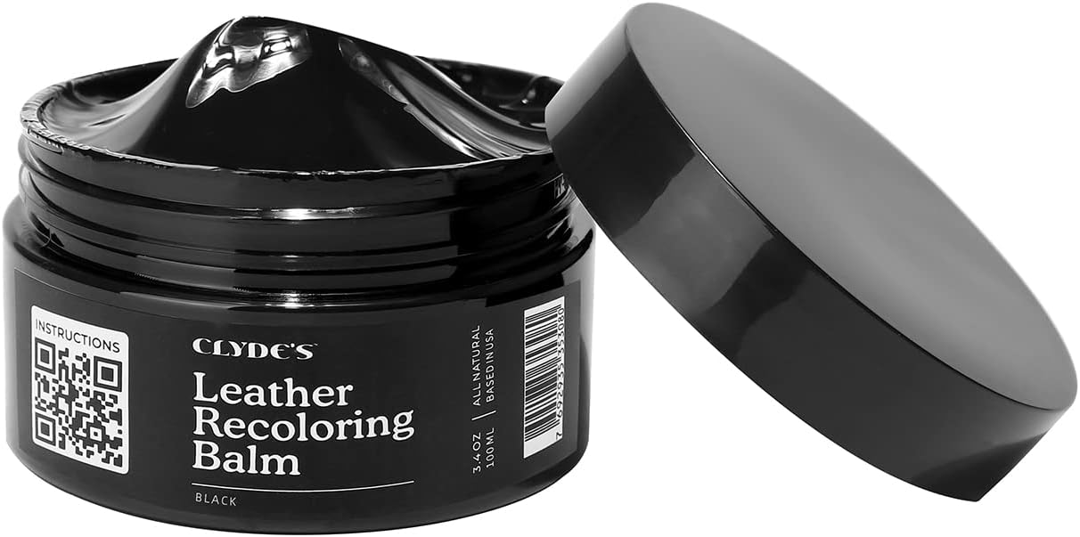 Clyde's Recoloring Balm for Leather Restoration and Care