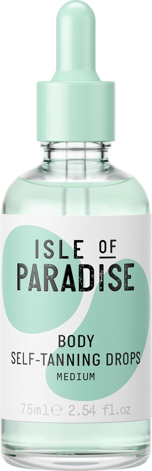 Isle of Paradise Self-Tanning Firming Body Drops for Radiant Skin