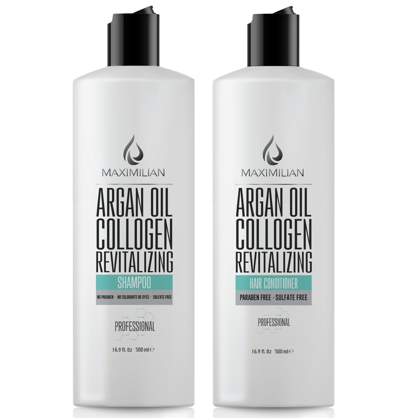 MAXIMILIAN Argan Oil Set - Sulfate-Free, Vegan, Cruelty-Free
