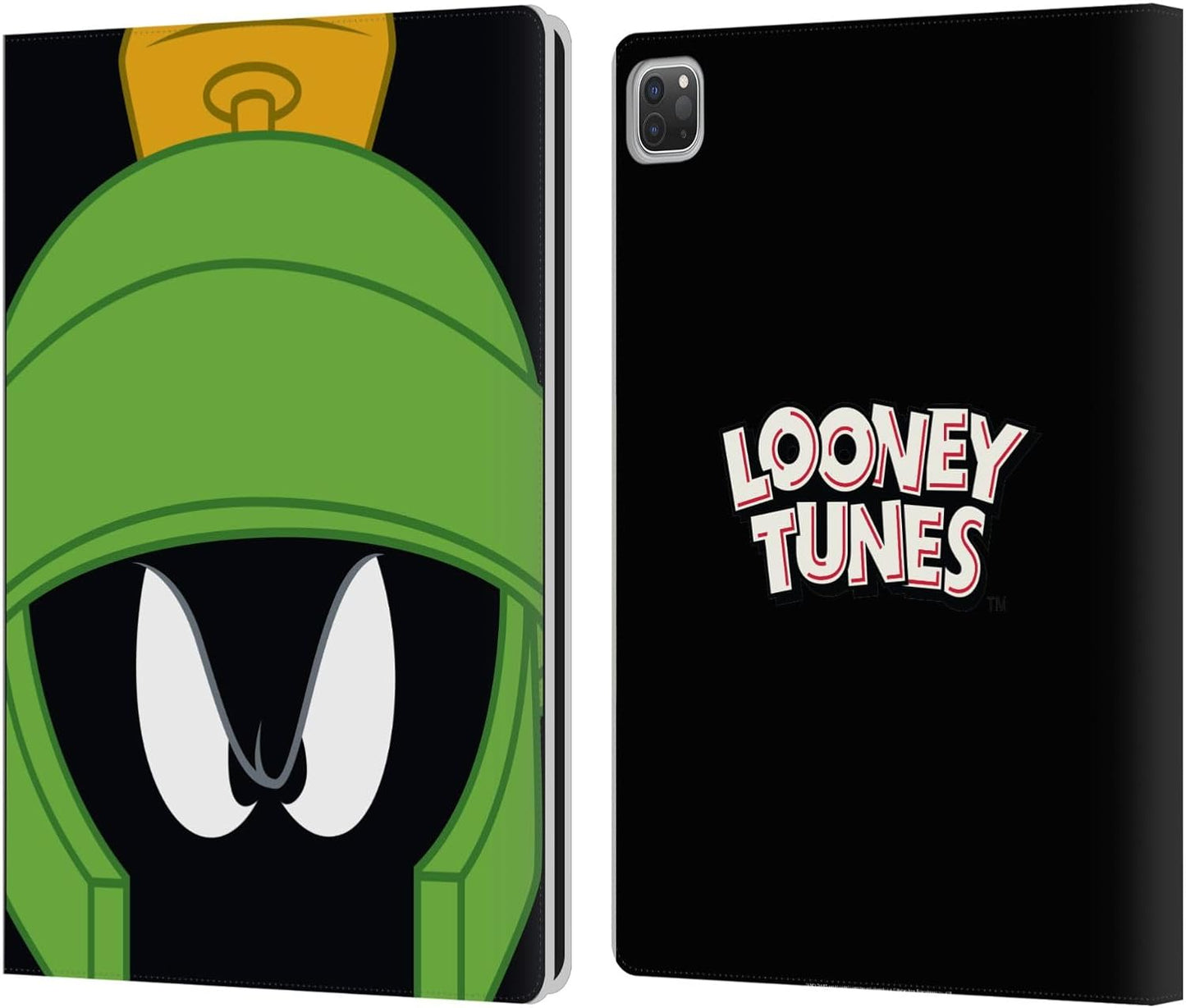 Looney Tunes Marvin The Martian Full Face Leather Wallet Case