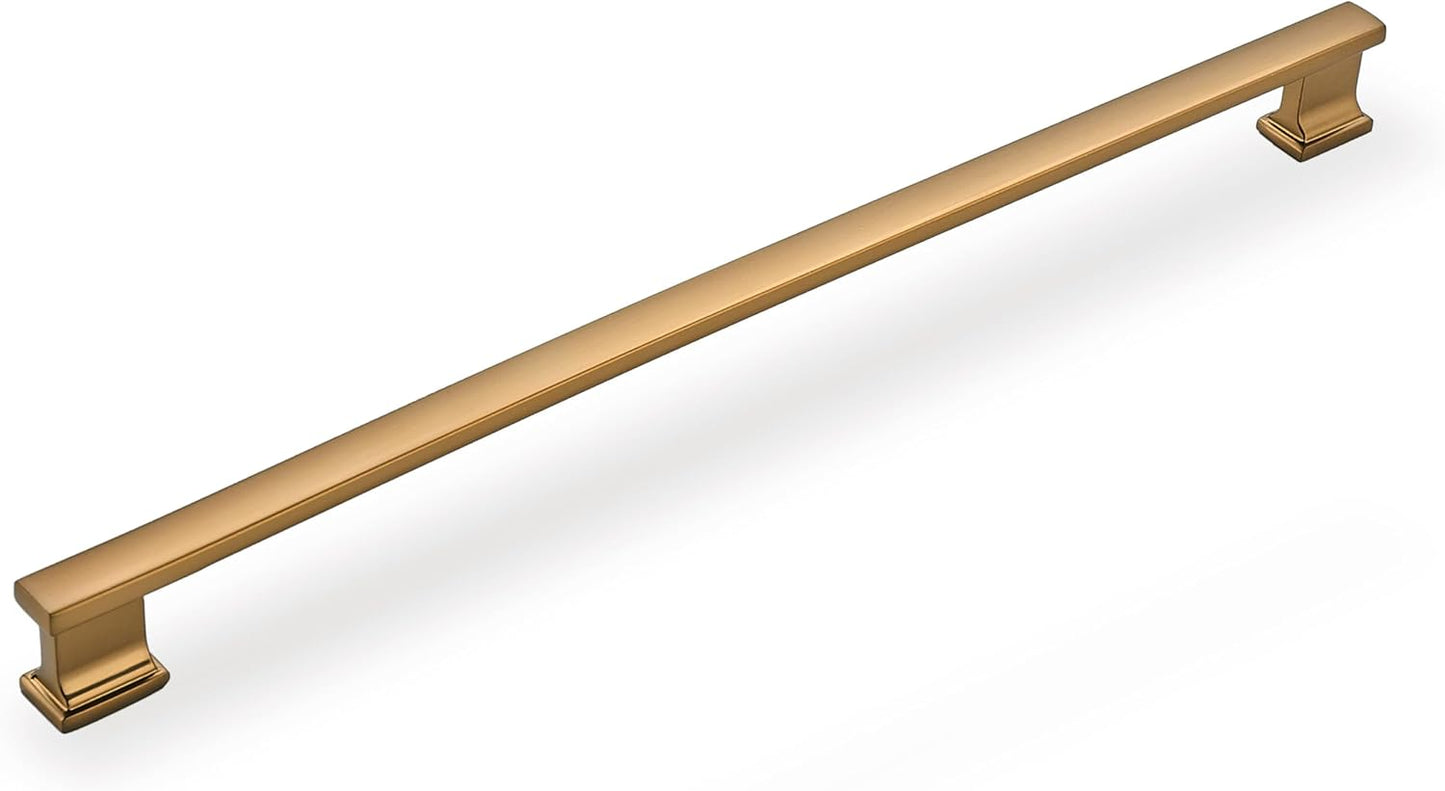 Champagne Bronze Kitchen Cabinet Handles - 6 Pack Durable Pulls