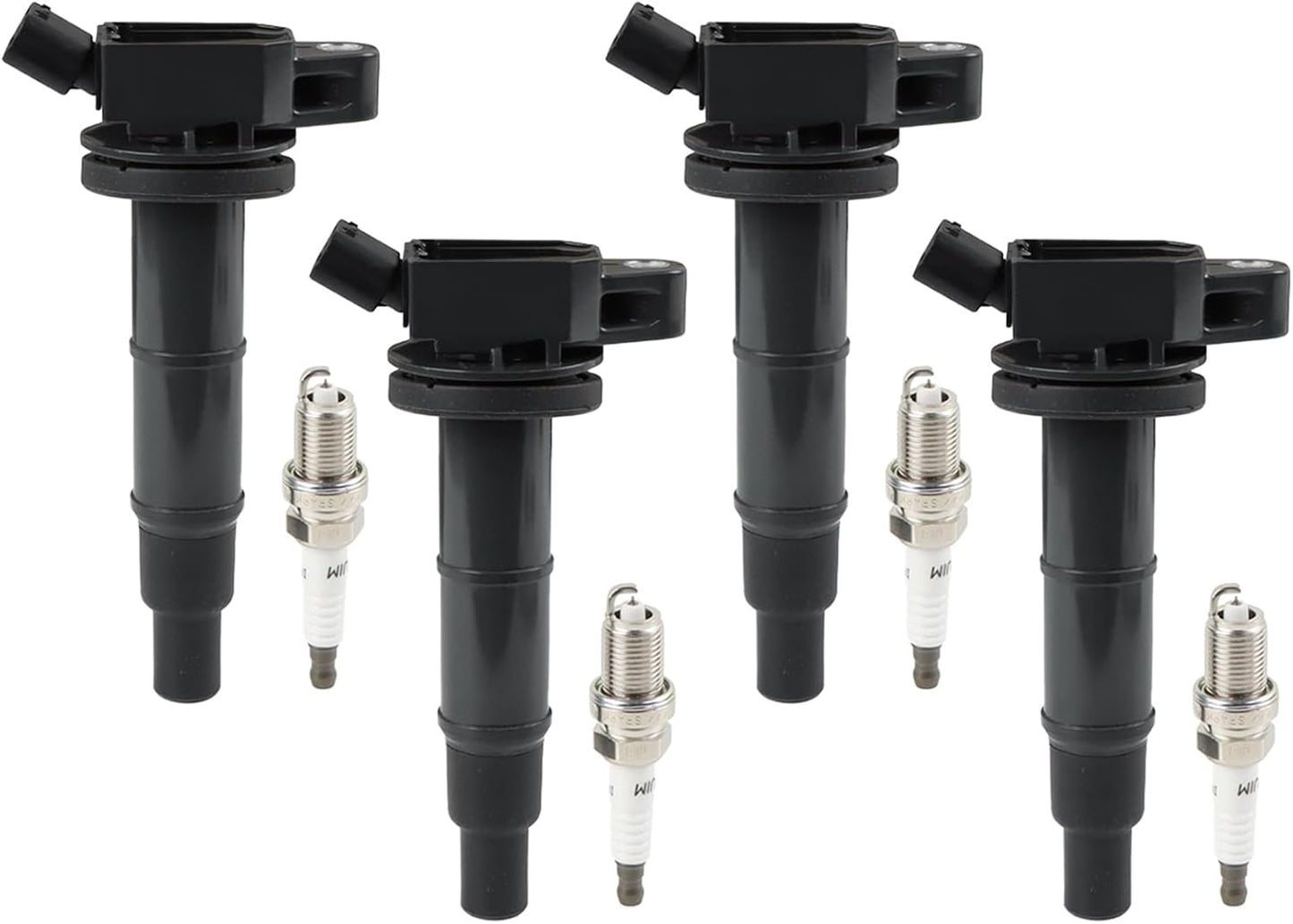 4PCS Ignition Coils and NGK7092 Spark Plugs for Reliable Performance