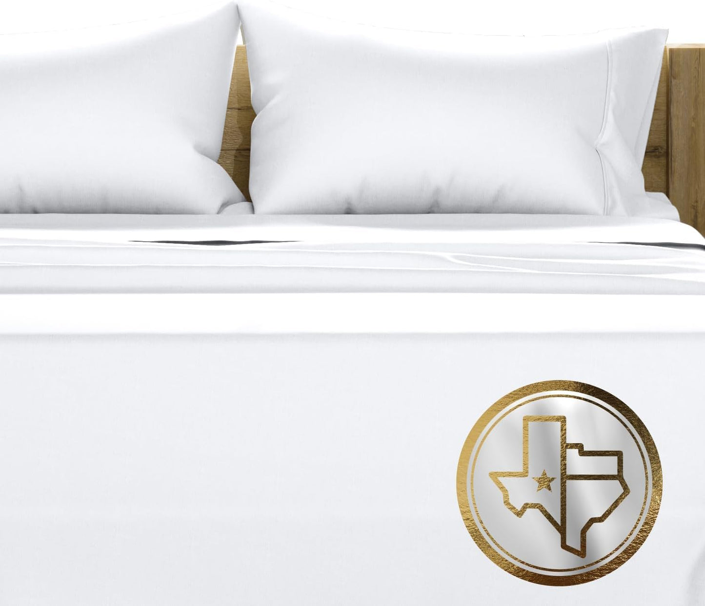 Luxurious 100% Egyptian Cotton King White Sheet Set - 1000 TC