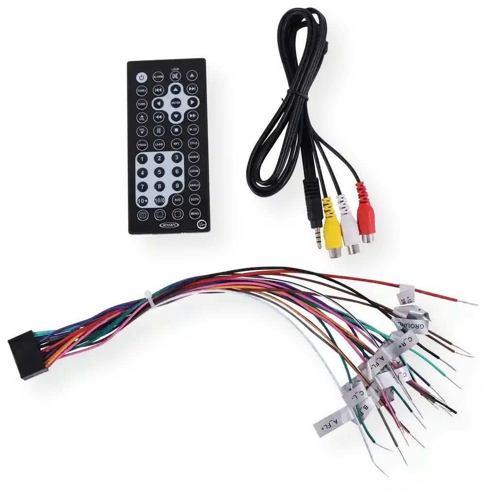 Jensen JWM60A Service Pack with Power/Speaker Harness and Remote