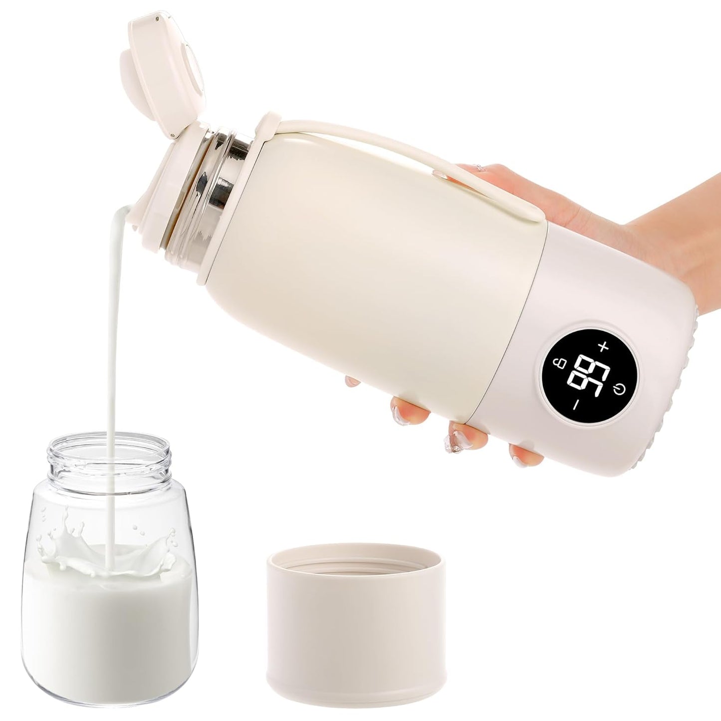 Cordless Bottle Warmer On The Go - Keep Milk Warm!