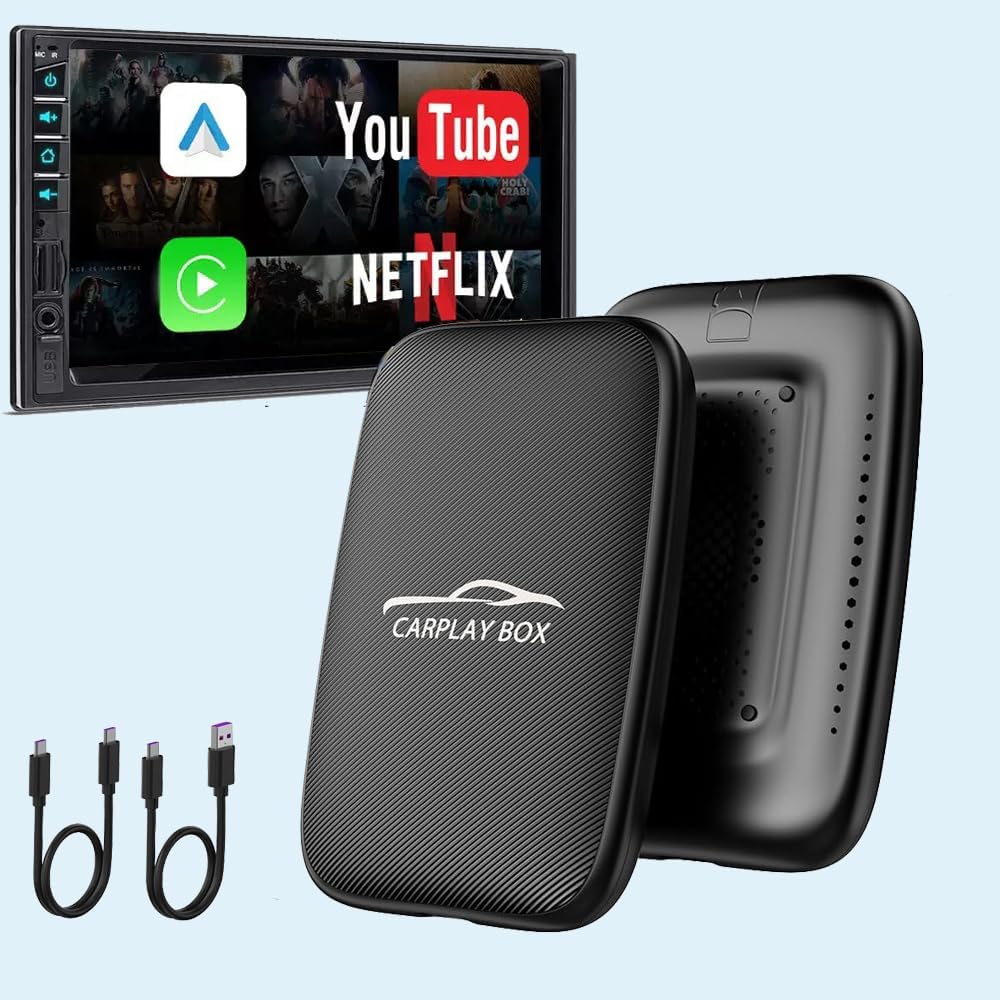 CarPlay Wireless Adapter & Android Auto Adapter for Effortless Use