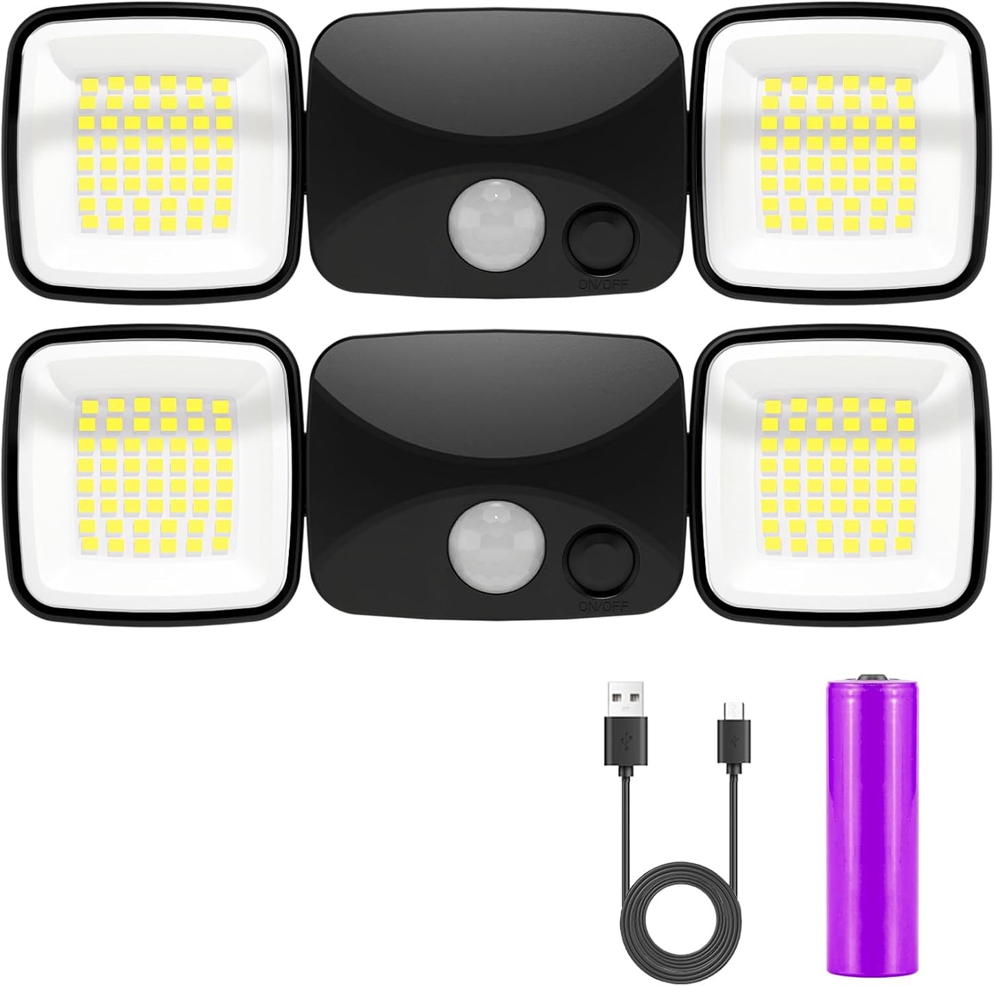 Rechargeable Motion Sensor Light with Long-Lasting Performance