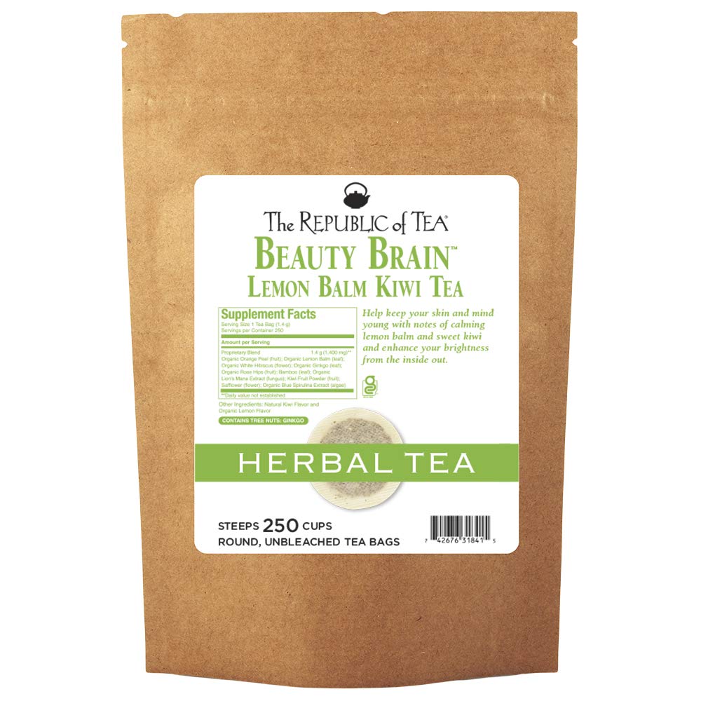 Beautifying Botanicals Beauty Brain Herbal Tea for Radiance