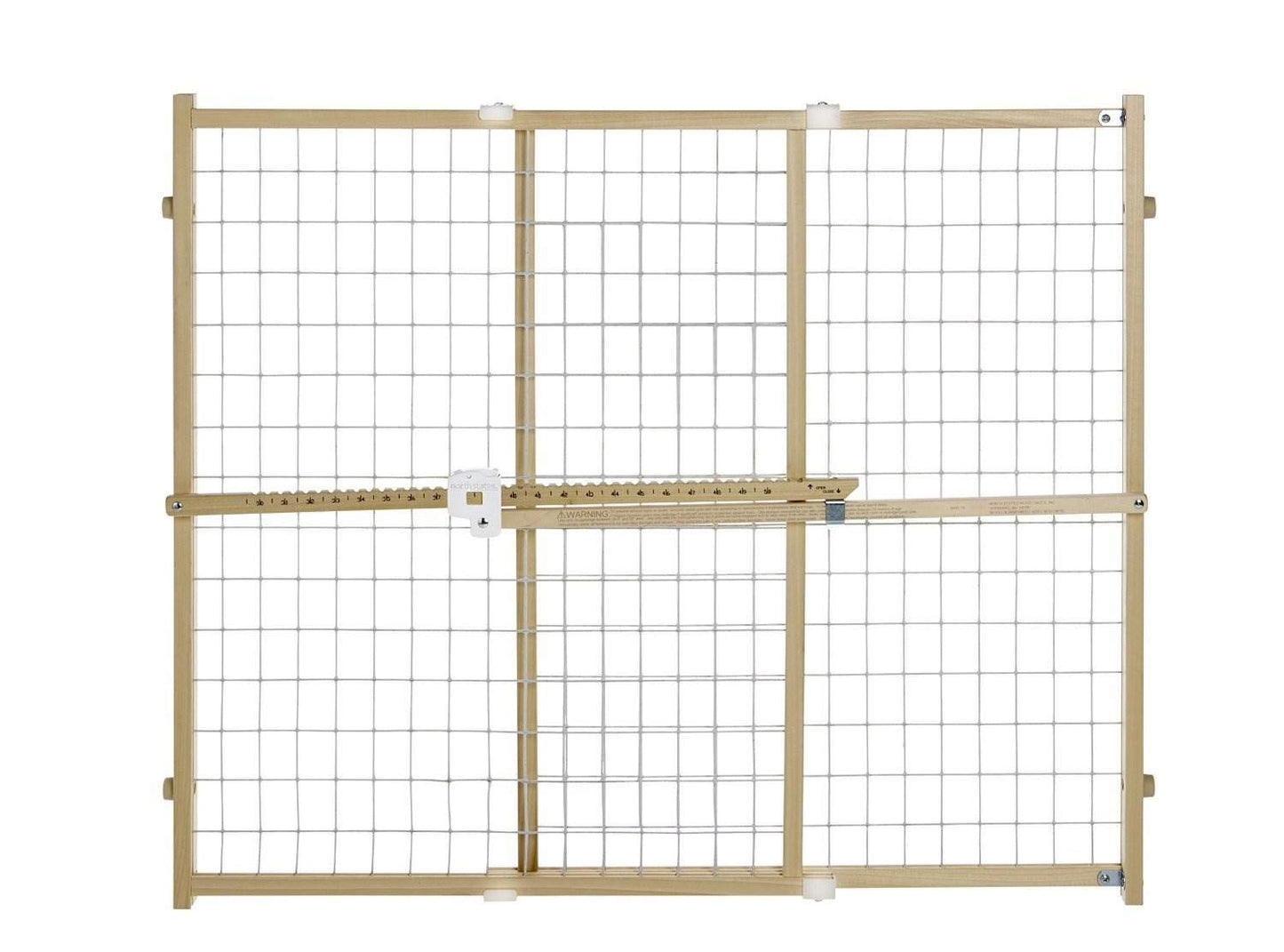 Toddleroo Quick-Fit Extra-Wide Wooden Baby Gate for Safety