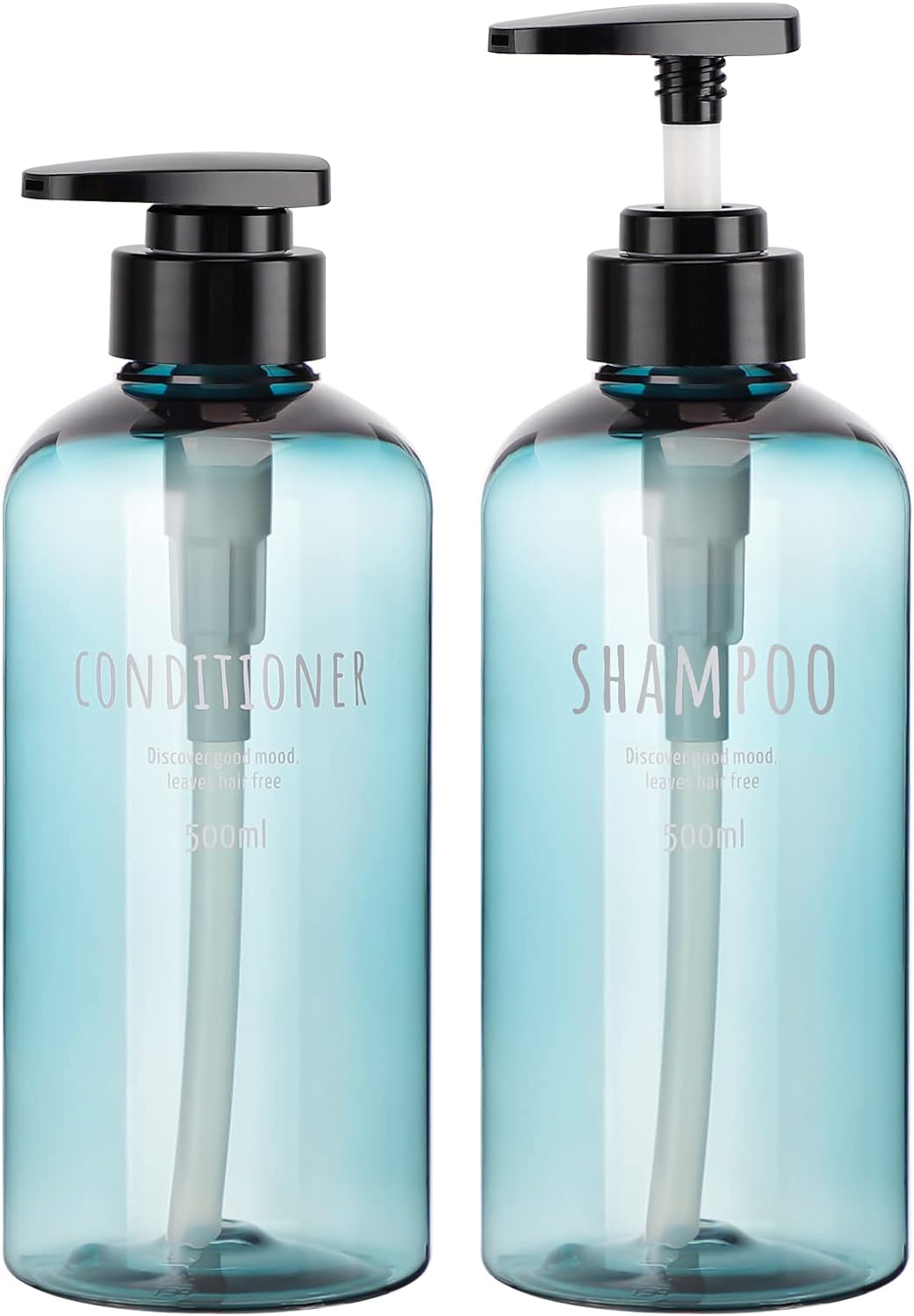 500ml Refillable Shower Bottles by Segbeauty