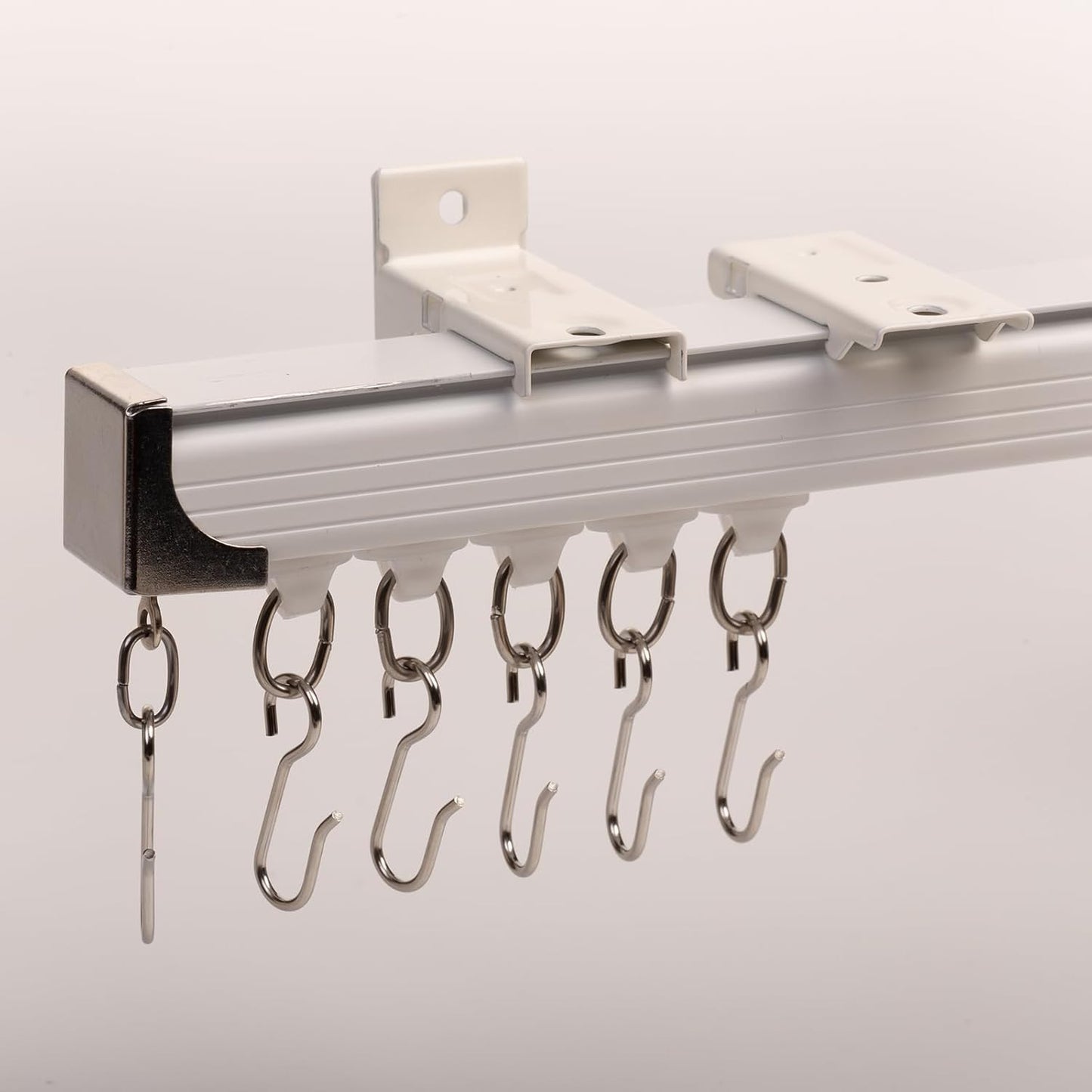 INNOVIO Heavy Duty Ceiling Curtain Track - Easy Installation