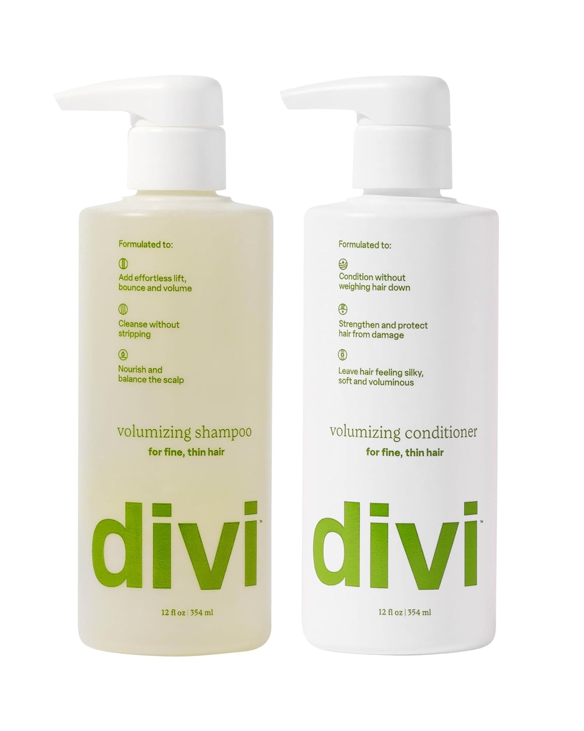 divi Volumizing Hair Care Set - Boosts Volume & Strength