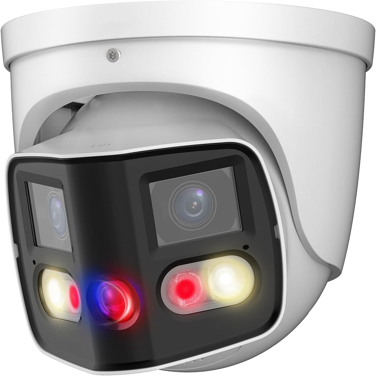 Dual-Lens 4K TiOC Outdoor POE Camera with 180 Panoramic View