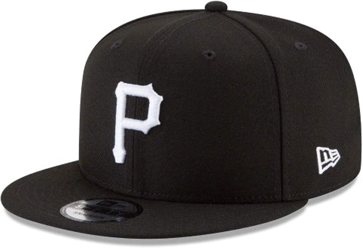 Pittsburgh Pirates 9Fifty Black White Logo Adjustable Snapback Cap