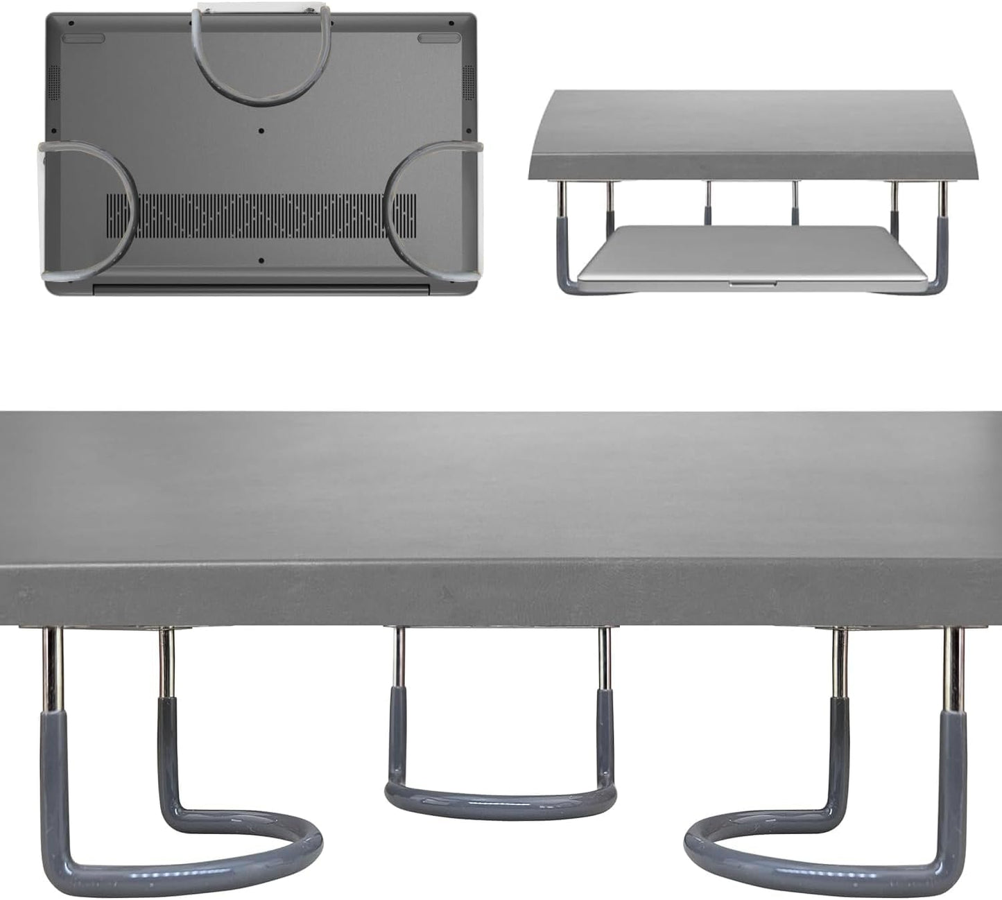 Skywin TidyFriend Laptop Mount - 3-in-1 Organizer