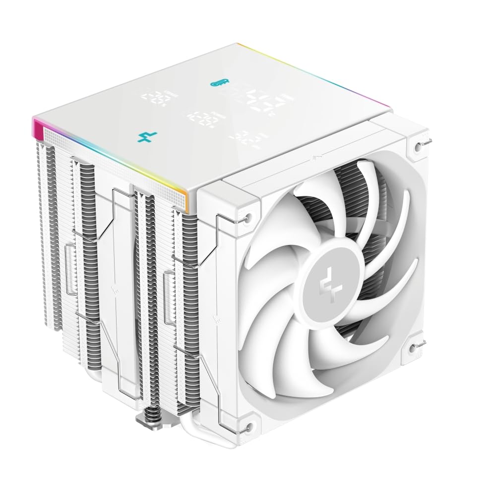 AK620 Digital PRO CPU Cooler with Real-Time Monitoring Features