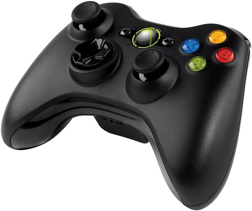 Microsoft Xbox 360 Wireless Controller Black for Ultimate Gaming