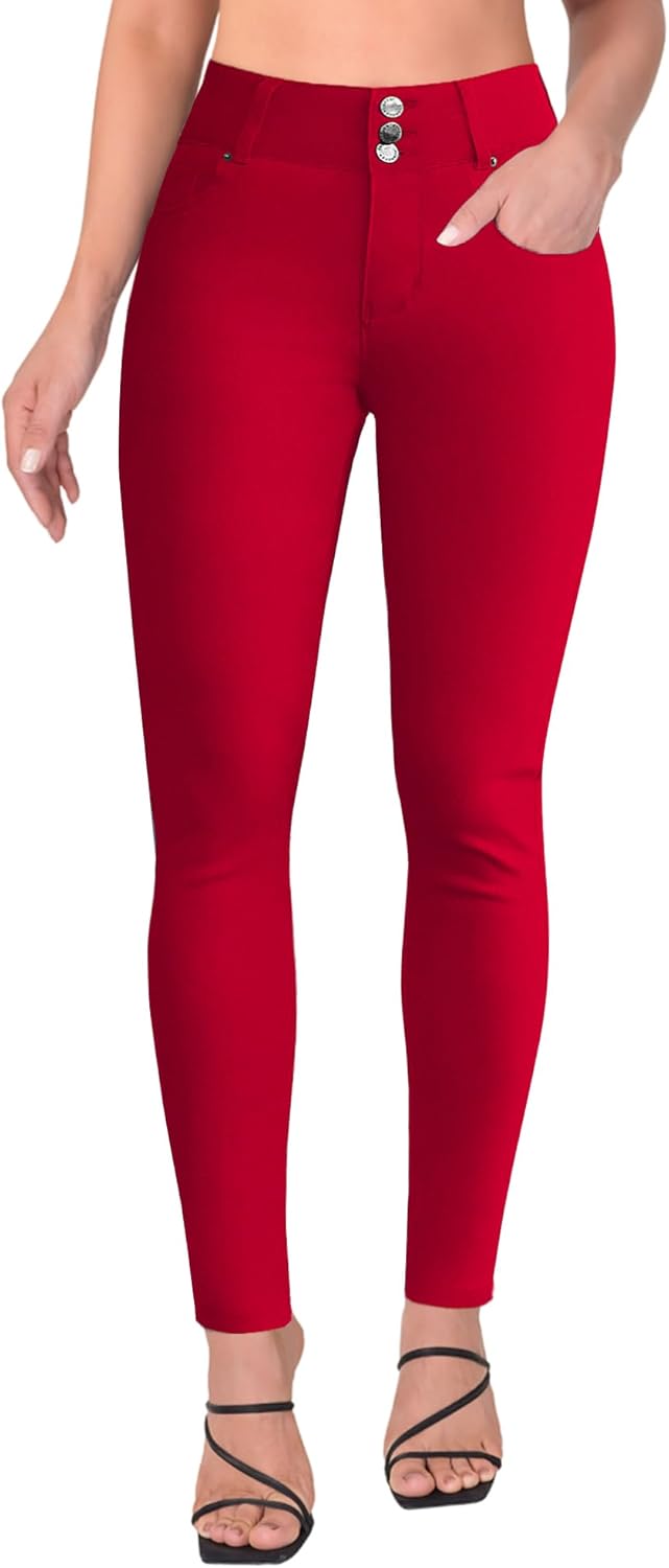 Roswear Womens High Waisted Stretchy Skinny Curvy Jeans Review