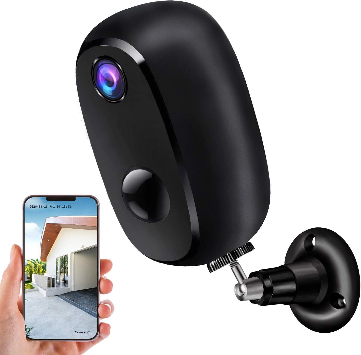 Wireless Outdoor Security Camera with 1080P Night Vision Features