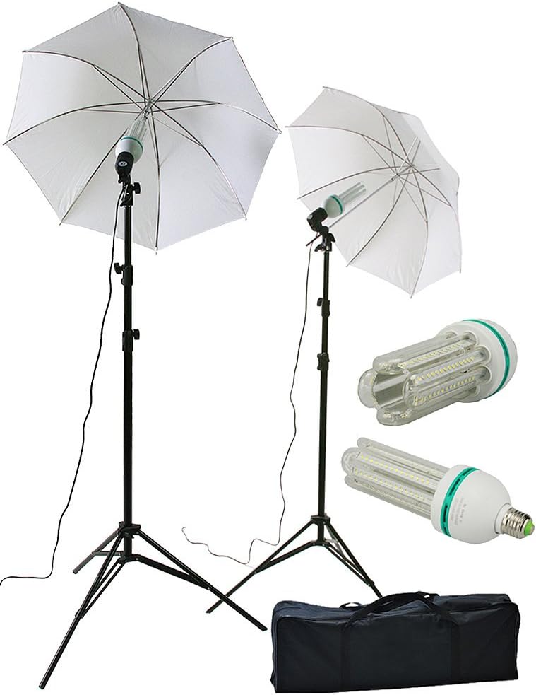 ePhoto Super Bright LED Photography Umbrella Lighting Kit Review