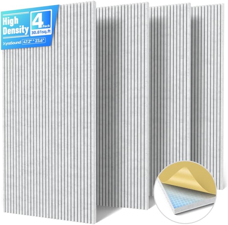 Large Acoustic Panels Sound Absorbing for Home Studio Decor