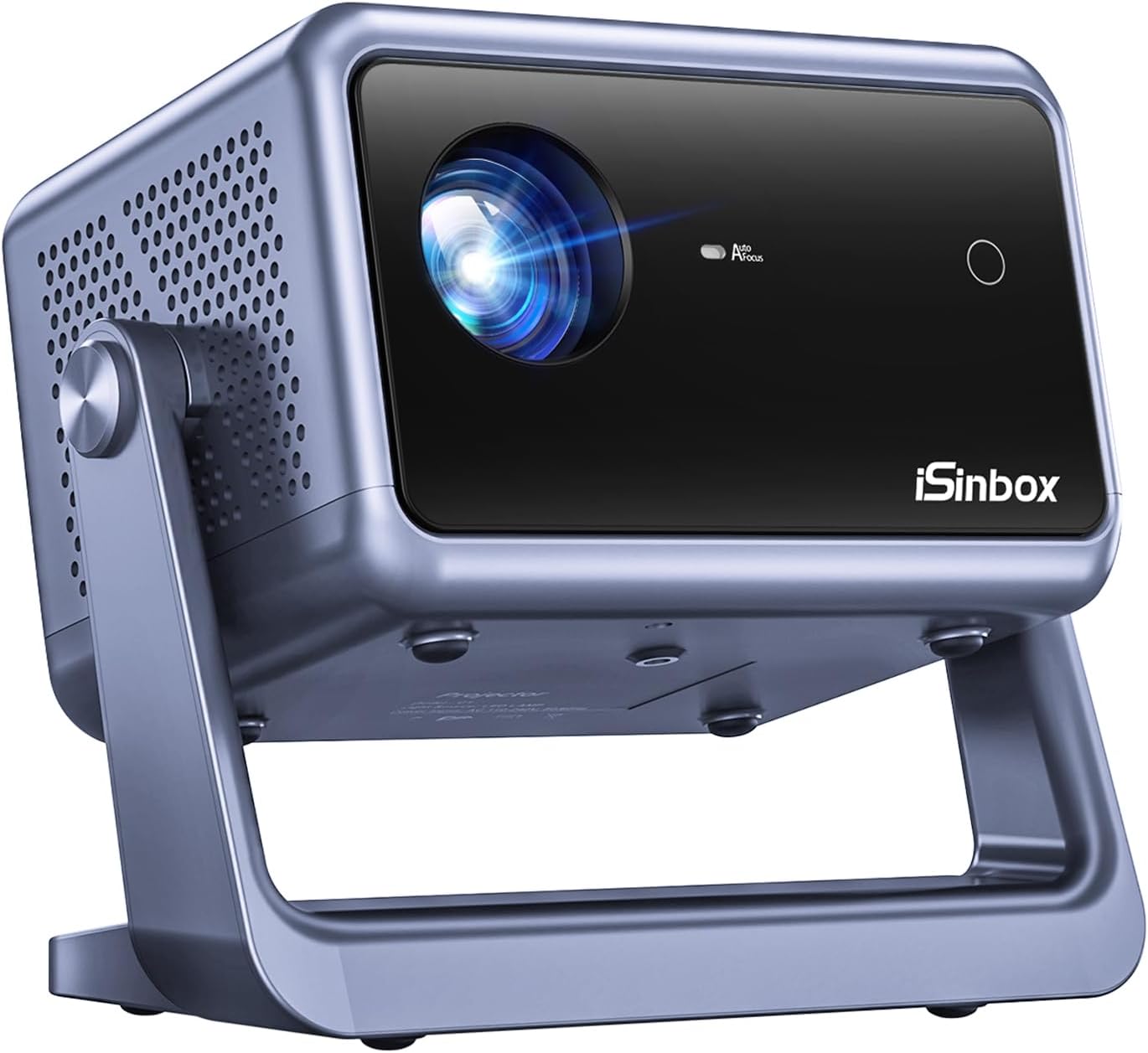 Portable Mini Projector: Wireless Connectivity, Vibrant Purple