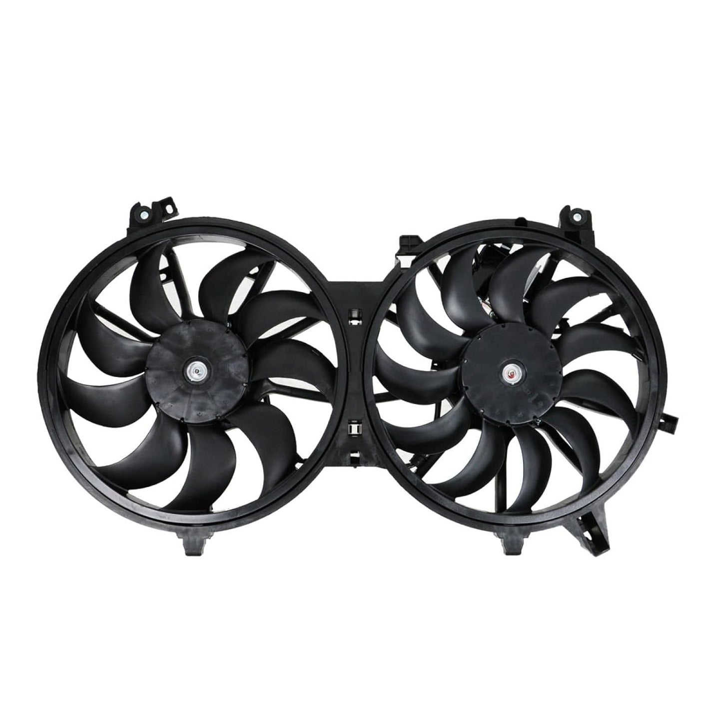 TRQ Radiator Dual Cooling Fan Assembly for INFINITI & Nissan