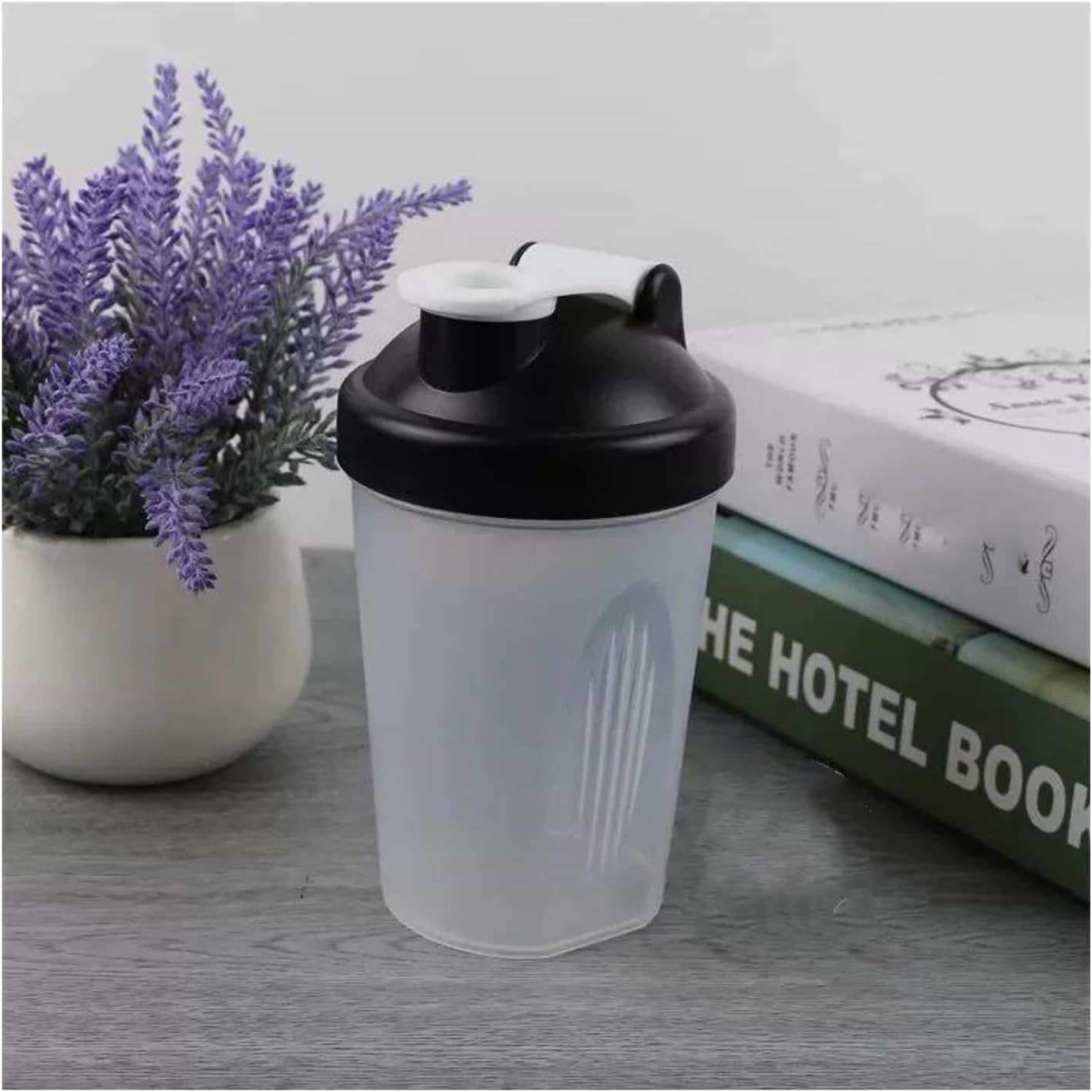 Protein Shaker Bottle with Mixing Ball - Leak-Proof and BPA-Free