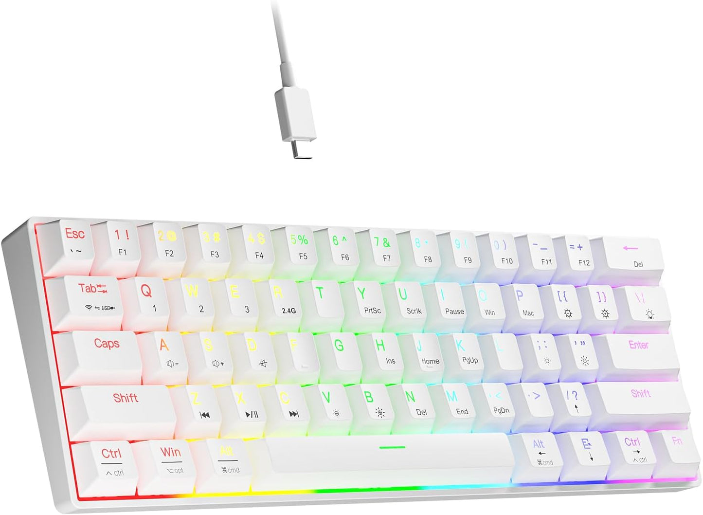 Newmen GM610 60% Wireless Mechanical Gaming Keyboard Review