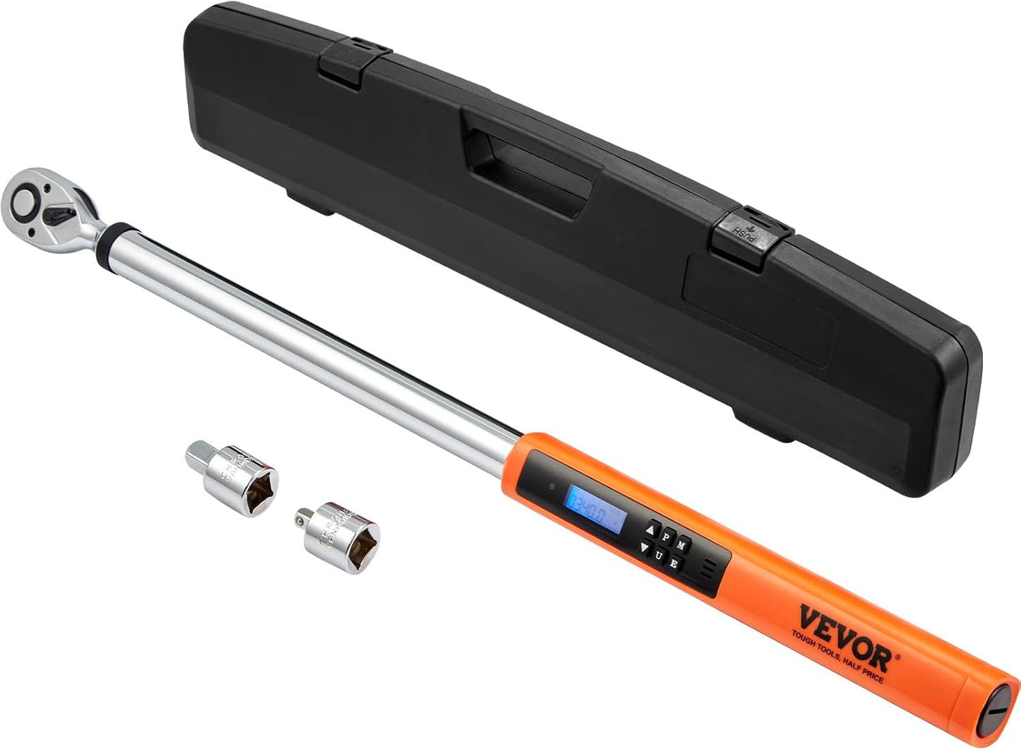 Digital Torque Wrench 1/2 Drive with LED Buzzer Calibration