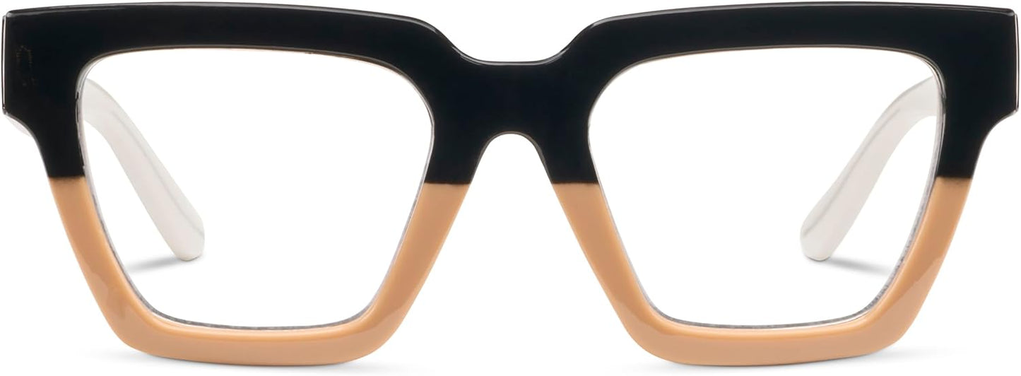 Take a Bow Oversized Square Blue Light Blocking Glasses Review