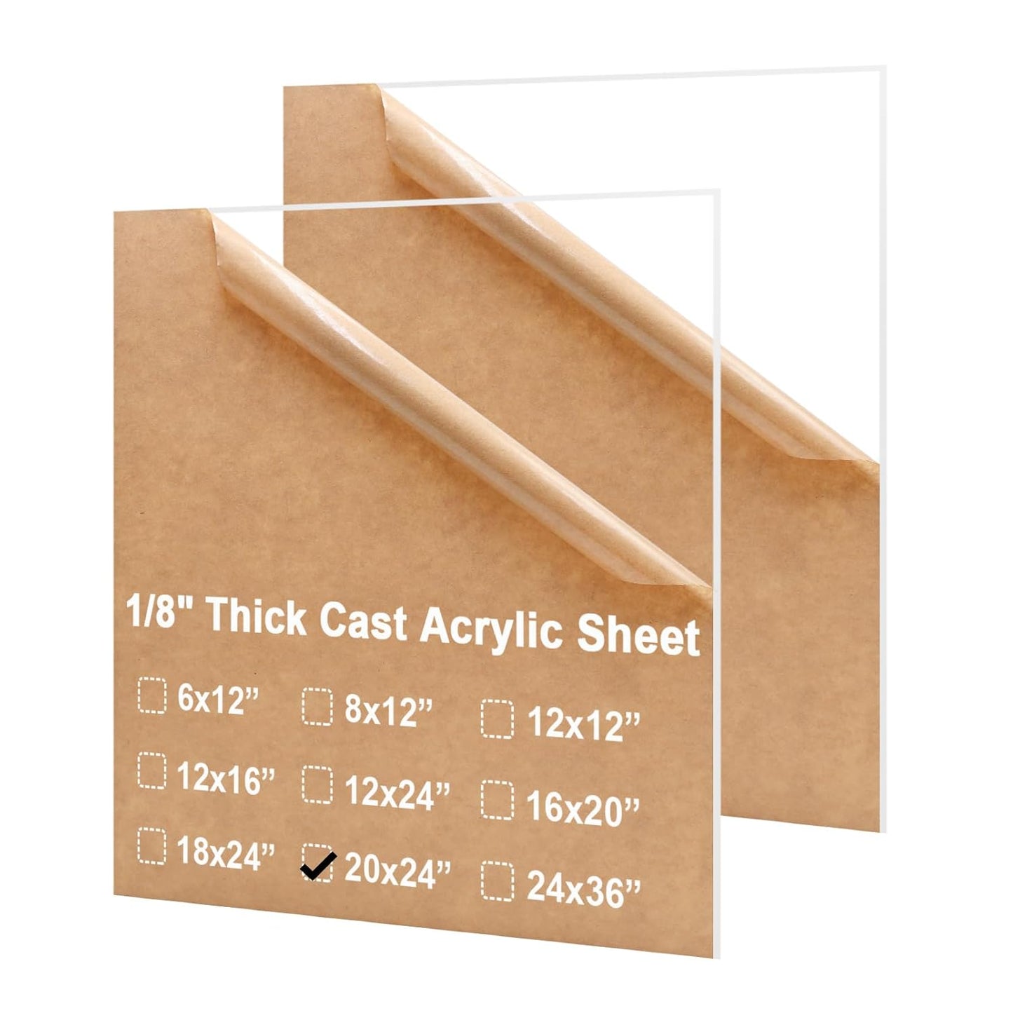 20x24 Plexiglass Sheets for DIY Projects and Crafting Needs
