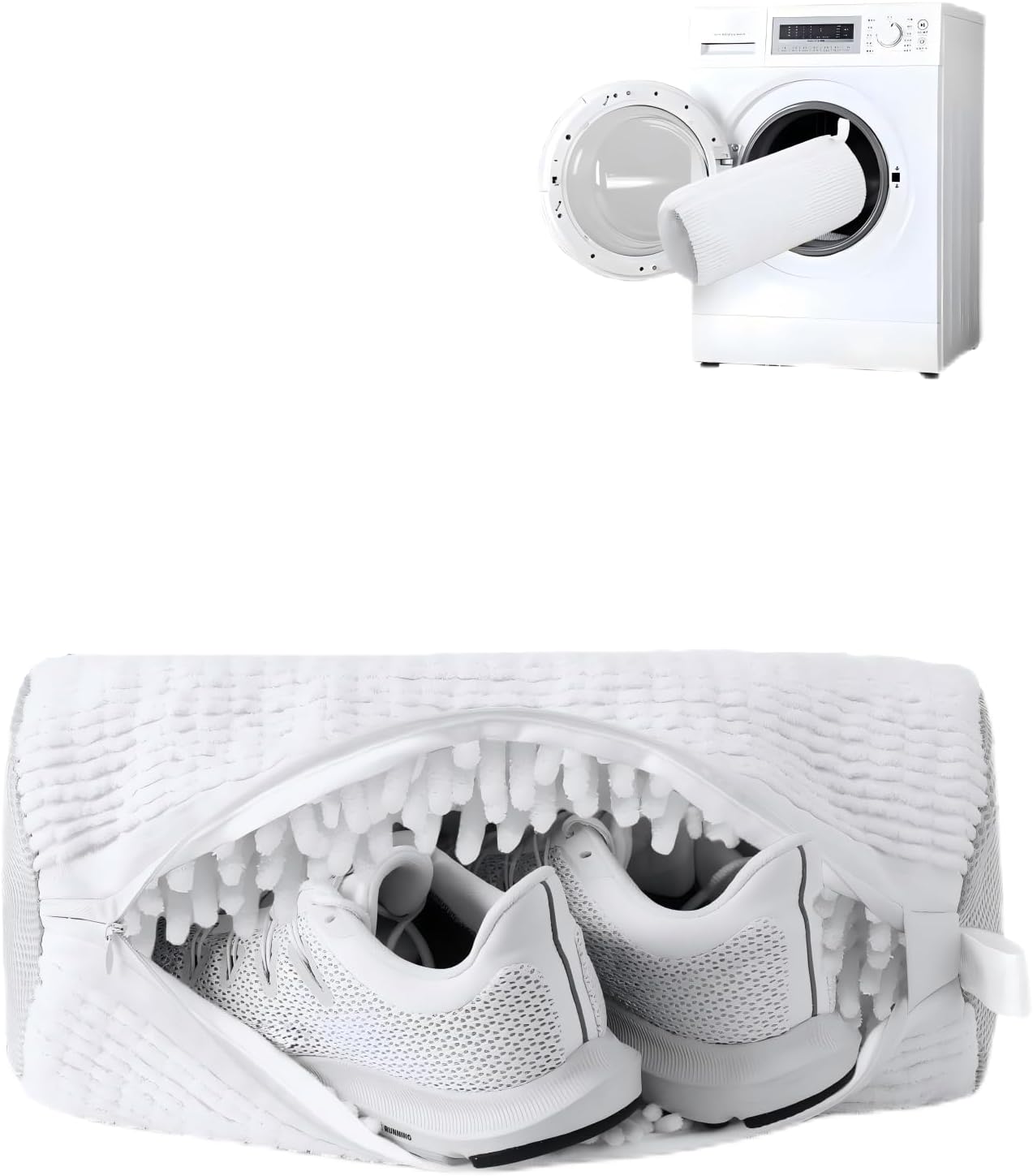 Sneaker Washing Bag - Reusable Shoe Cleaning for All Sizes