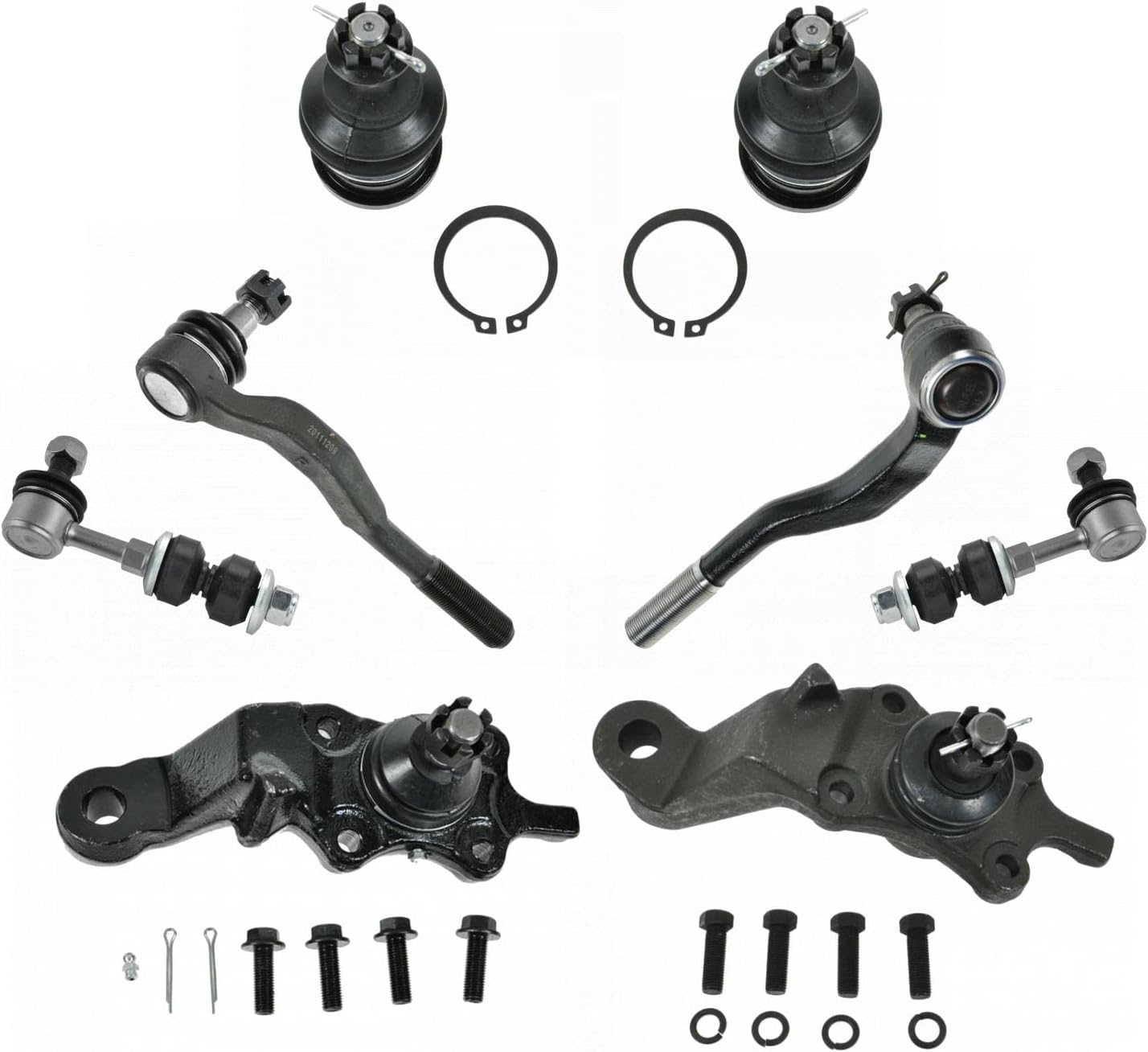 TRQ Front Steering & Suspension Kit for 1995-2000 Toyota Tacoma