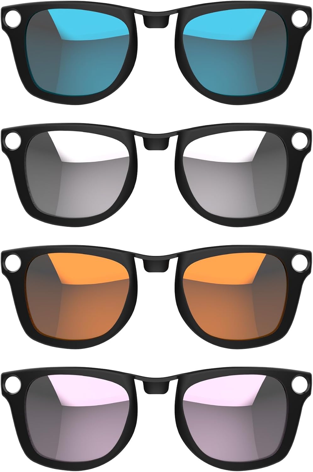 Polarized Clip for Ray-Ban Meta Wayfarer RW4008 - Stylish Protection